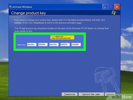 How to activate windows xp without a genuine product key